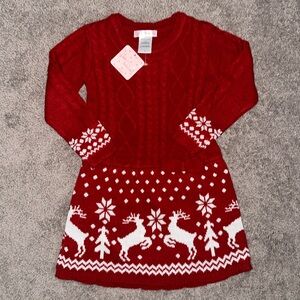 NWT girls Christmas/winter dress